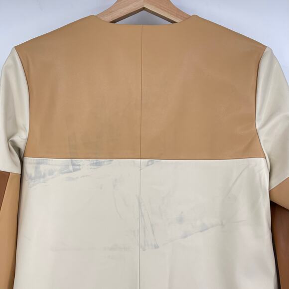 Alexis | NWT Cameron Dress in Multi Patchwork Faux Leather Shift AS IS M - Picture 10 of 16